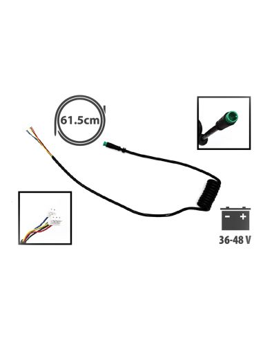 Cable data connecteur etanche Etwow 36/48V (ubhi)