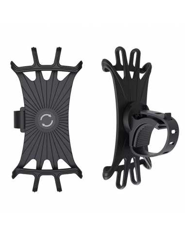 Support de smartphone en silicone pour trottinette et vélo EWS003