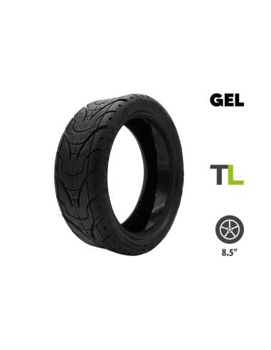 Pneu TUBELESS 8,5x3 - 70/50-6,1 Dualtron Aminia Gel Anti-crevaison