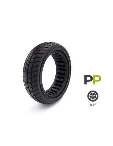 Pneu PLEIN increvable 8.5x3 increvable arrière gomme tendre pour Dualtron Mini, Pop, Togo